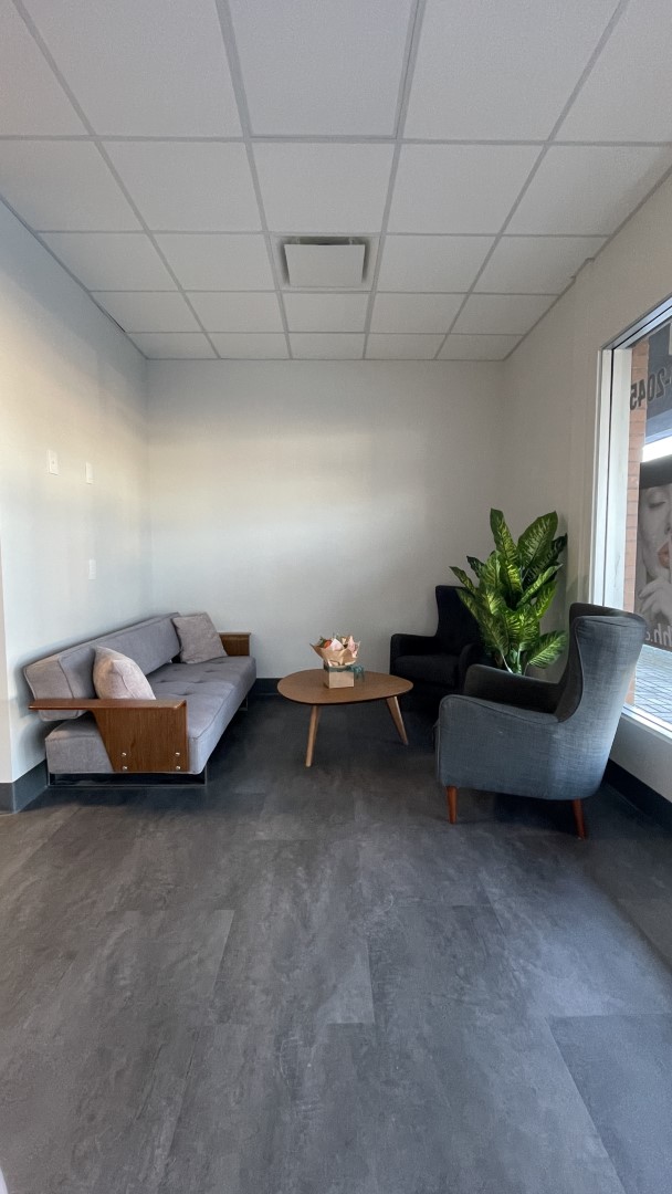 Comfortable waiting area