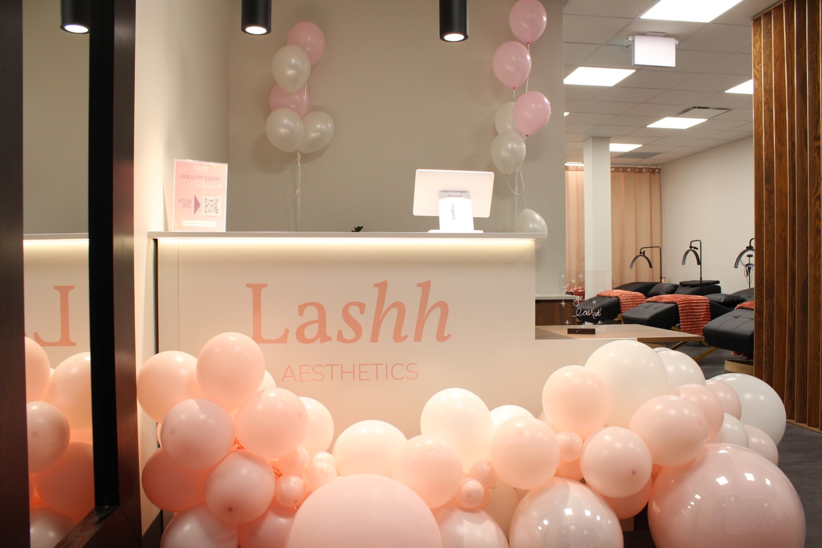 Lashh Aesthetics storefront in Port Moody